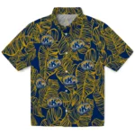 Kent State Golden Flashes Hawaiian Shirt – Leaf Outline