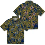 Kent State Golden Flashes Hawaiian Shirt – Leaf Outline
