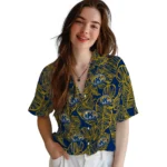 Kent State Golden Flashes Hawaiian Shirt – Leaf Outline
