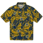 Kent State Golden Flashes Hawaiian Shirt – Monstera Layer