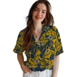 Kent State Golden Flashes Hawaiian Shirt – Monstera Layer