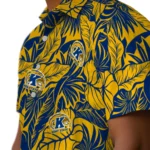 Kent State Golden Flashes Hawaiian Shirt – Monstera Layer