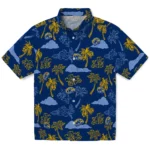 Kent State Golden Flashes Hawaiian Shirt – Palm And Clouds