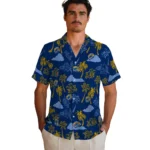 Kent State Golden Flashes Hawaiian Shirt – Palm And Clouds