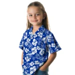 Kentucky Wildcats Hawaiian Shirt – Hibiscus Flower Design