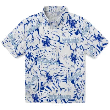 kentucky wildcats hibiscus overlay hawaiian shirts best selling