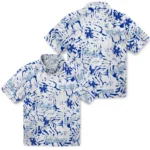 Kentucky Wildcats Hawaiian Shirt – Hibiscus Overlay