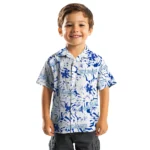 Kentucky Wildcats Hawaiian Shirt – Hibiscus Overlay