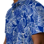 Kentucky Wildcats Hawaiian Shirt – Leaf Outline