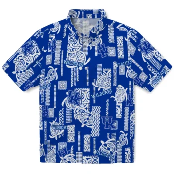 kentucky wildcats turtle lines blue hawaiian shirts best selling
