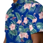 LA Tech Hawaiian Shirt – Flamingo and Hibiscus