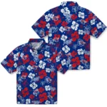 LA Tech Hawaiian Shirt – Hibiscus Flower Design