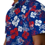 LA Tech Hawaiian Shirt – Hibiscus Flower Design