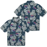 LA Tech Hawaiian Shirt – Hibiscus Flowers