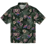 LA Tech Hawaiian Shirt – Hibiscus Leaves Pattern