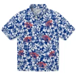 LA Tech Hawaiian Shirt – Hibiscus Motif