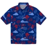 LA Tech Hawaiian Shirt – Palm And Clouds
