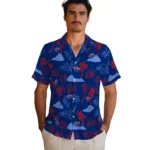 LA Tech Hawaiian Shirt – Palm And Clouds