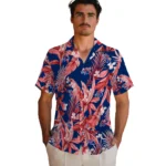 LA Tech Hawaiian Shirt – Palm Leaves
