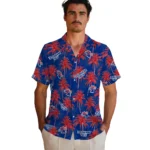 LA Tech Hawaiian Shirt – Palm Tree Motif