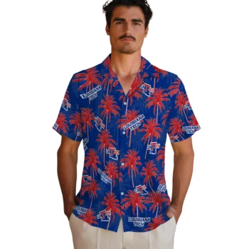 la tech palm grove blue hawaiian shirts fashion forward