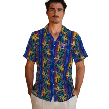 la tech paradise vines blue hawaiian shirts fashion forward