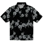 Las Vegas Raiders Hawaiian Shirt – 50th State Flower