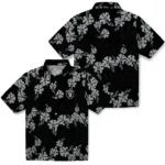 Las Vegas Raiders Hawaiian Shirt – 50th State Flower