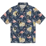 Las Vegas Raiders Hawaiian Shirt – Flamingo Hibiscus