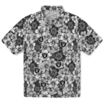 Las Vegas Raiders Hawaiian Shirt – Hibiscus Blooms