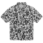 Las Vegas Raiders Hawaiian Shirt – Hibiscus Motif