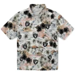 Las Vegas Raiders Hawaiian Shirt – Hibiscus Seaside
