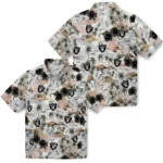 Las Vegas Raiders Hawaiian Shirt – Hibiscus Seaside