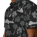 Las Vegas Raiders Hawaiian Shirt – Palm And Clouds
