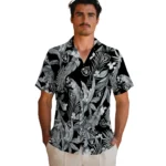 Las Vegas Raiders Hawaiian Shirt – Palm Leaves