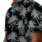 Las Vegas Raiders Hawaiian Shirt – Palm Tree Motif