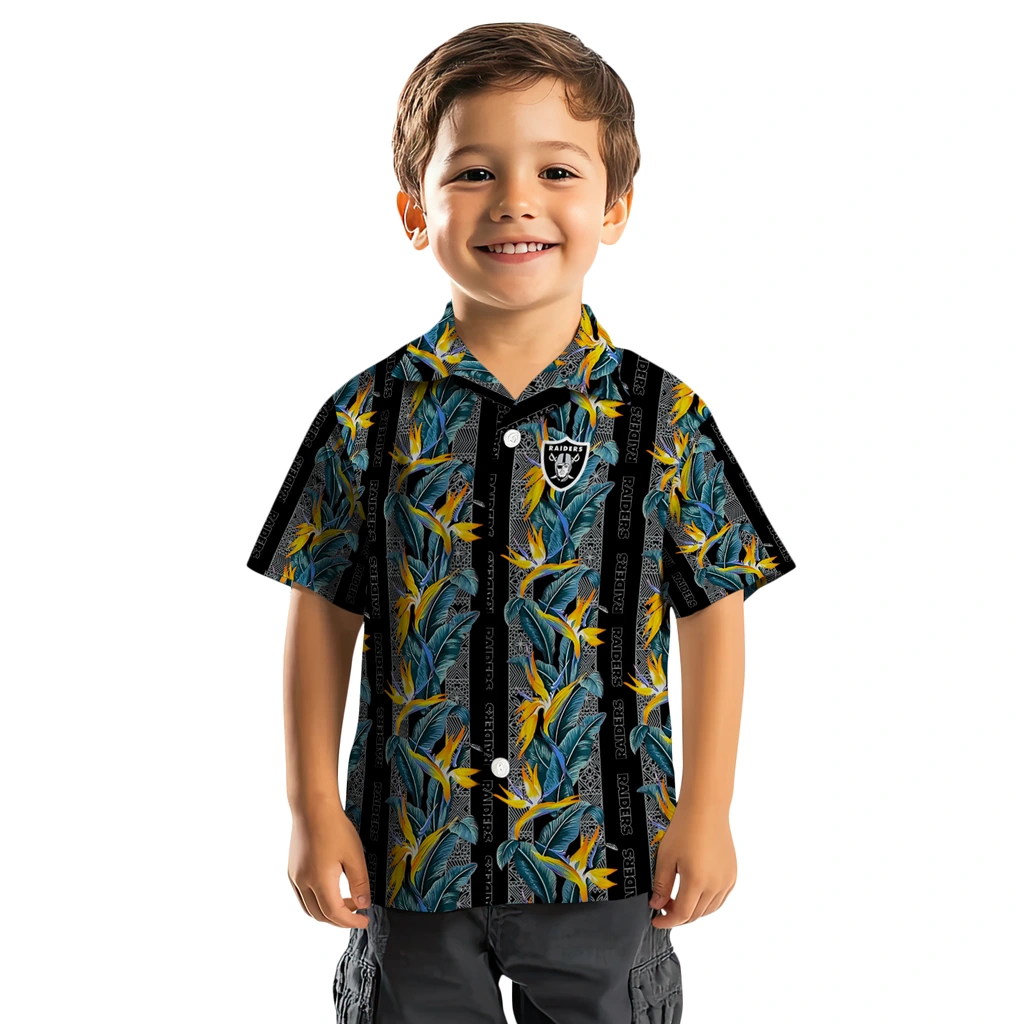 Las Vegas Raiders Hawaiian Shirt - Paradise Vines las vegas raiders paradise vines black hawaiian shirts top rated