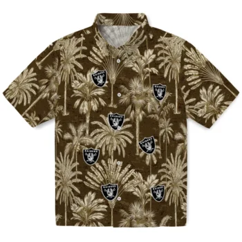 las vegas raiders palm shadows black hawaiian shirts best selling