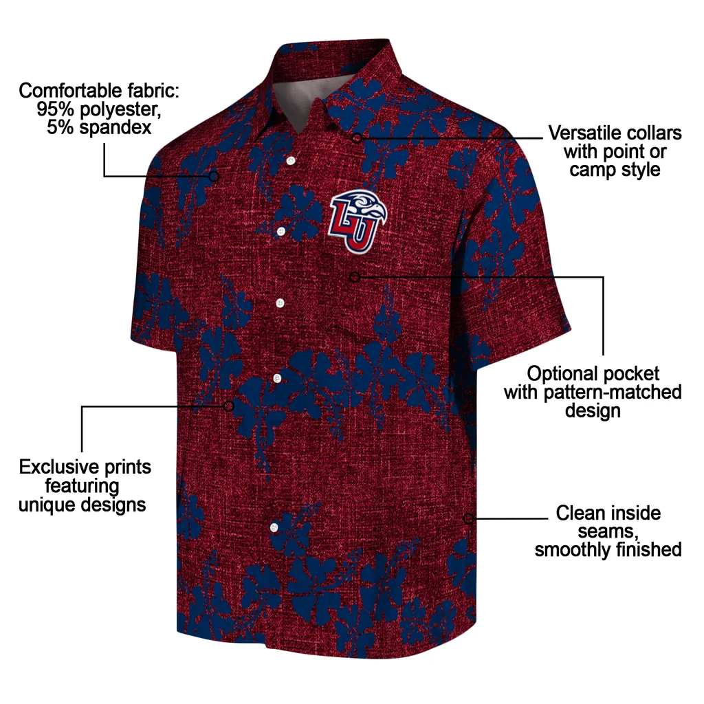 Liberty Flames Hawaiian Shirt - 50th State Flower liberty flames hibiscus petals red hawaiian shirts new arrival