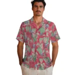 Liberty Flames Hawaiian Shirt – Anthurium Overlay