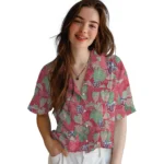 Liberty Flames Hawaiian Shirt – Anthurium Overlay