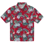 Liberty Flames Hawaiian Shirt – Flamingo and Hibiscus