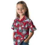 Liberty Flames Hawaiian Shirt – Flamingo and Hibiscus