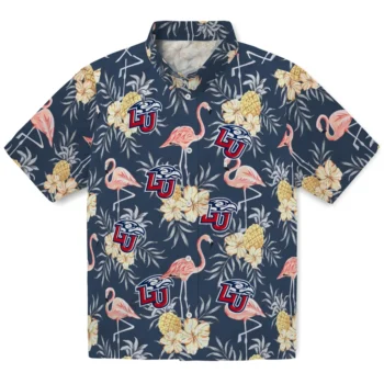 liberty flames flamingo hibiscus navy hawaiian shirts best selling