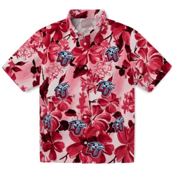 liberty flames hibiscus arrangement red hawaiian shirts best selling