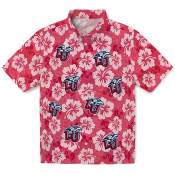 liberty flames hibiscus cluster red hawaiian shirts best selling