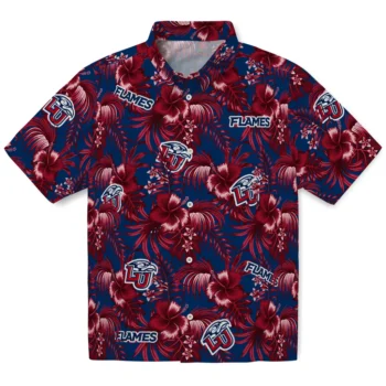 liberty flames hibiscus exotic red hawaiian shirts best selling