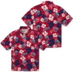 Liberty Flames Hawaiian Shirt – Hibiscus Flower Design