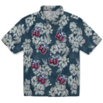 Liberty Flames Hawaiian Shirt – Hibiscus Flowers