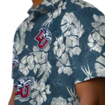 Liberty Flames Hawaiian Shirt – Hibiscus Flowers
